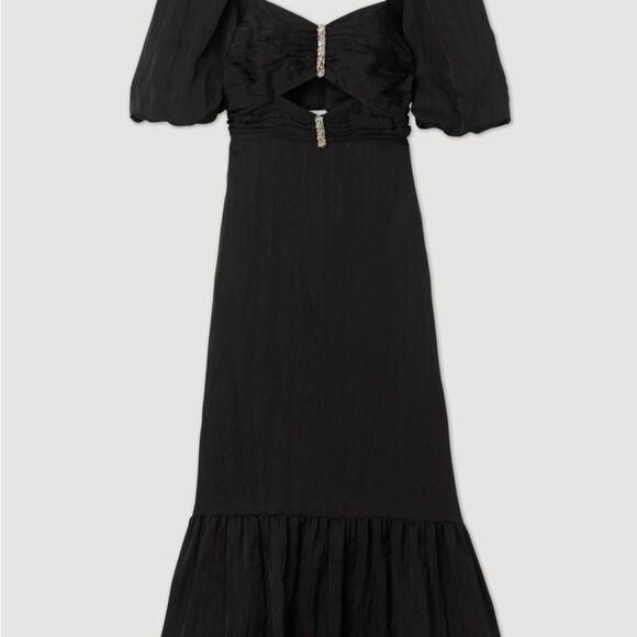 Sandro Falbala cut out dress with rhinestones EU 36 (US size 4)- NWT - Picture 1 of 9